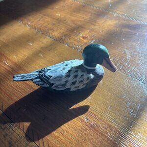 Vintage Hand painted Mallard Duck Made In The Repubic Of China